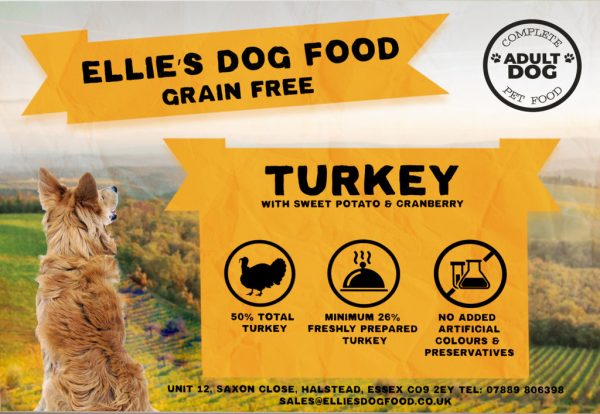 Grain Free Adult Dog 50% Turkey