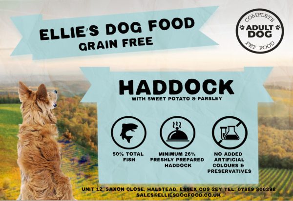 Grain Free Adult Dog 50% Haddock